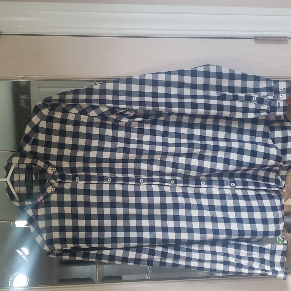Zara Man Men's Button Down Long Sleeve Shirt.  SLIM Fit L